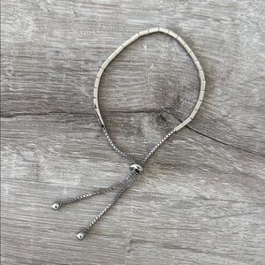 Elegant Silver Adjustable Bracelet
